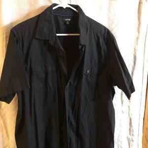 Black men’s dress shirt